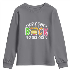 Welcome Back to School Bus Driver Youth Sweatshirt First Day for School Gifts