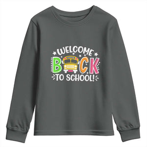 Welcome Back to School Bus Driver Youth Sweatshirt First Day for School Gifts