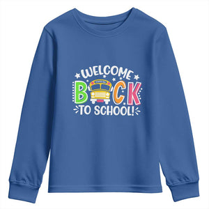Welcome Back to School Bus Driver Youth Sweatshirt First Day for School Gifts