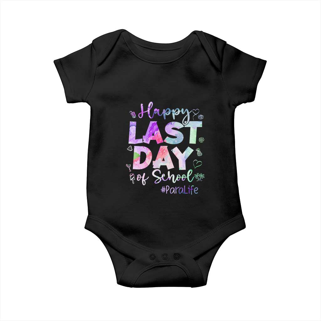 Para Life Beach Mode Baby Onesie Funny Last Day of School Summer Vacation Gift