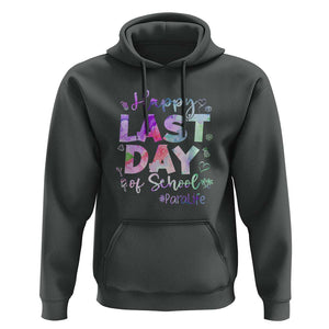 Last Day of School Hoodie Para Life Summer Vacation Beach TS01 Dark Heather Print Your Wear