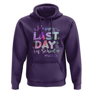 Last Day of School Hoodie Para Life Summer Vacation Beach TS01 Purple Print Your Wear