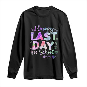 Para Life Beach Mode Long Sleeve Shirt Funny Last Day of School Summer Vacation Gift