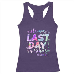 Para Life Beach Mode Racerback Tank Top Funny Last Day of School Summer Vacation Gift