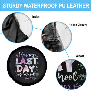 Para Life Beach Mode Spare Tire Cover Funny Last Day of School Summer Vacation Gift