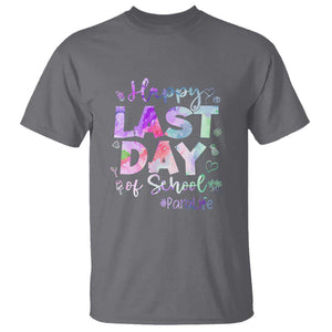 Last Day of School T Shirt Para Life Summer Vacation Beach TS01 Charcoal Print Your Wear