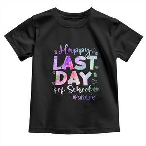 Para Life Beach Mode Toddler T Shirt Funny Last Day of School Summer Vacation Gift