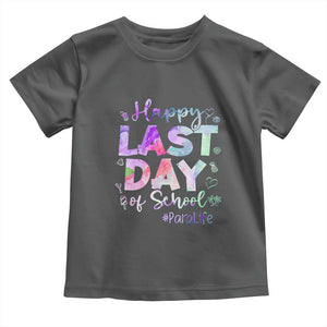 Para Life Beach Mode Toddler T Shirt Funny Last Day of School Summer Vacation Gift