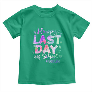 Para Life Beach Mode Toddler T Shirt Funny Last Day of School Summer Vacation Gift