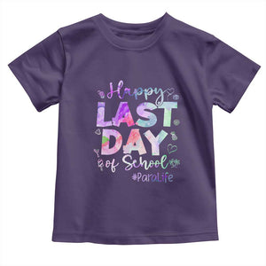 Para Life Beach Mode Toddler T Shirt Funny Last Day of School Summer Vacation Gift