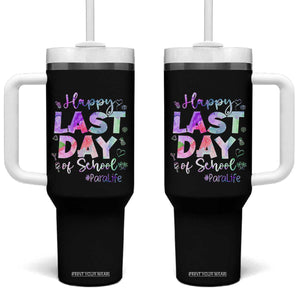 Para Life Beach Mode Tumbler With Handle Funny Last Day of School Summer Vacation Gift