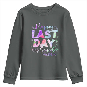 Para Life Beach Mode Youth Sweatshirt Funny Last Day of School Summer Vacation Gift