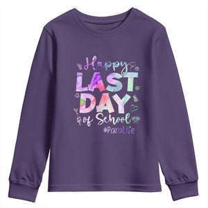 Para Life Beach Mode Youth Sweatshirt Funny Last Day of School Summer Vacation Gift
