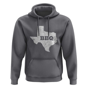 Vintage Retro Texas BBQ Hoodie State Pride Barbecue Graphic, Soft Cotton Tee, Classic Design TS01 Charcoal Print Your Wear