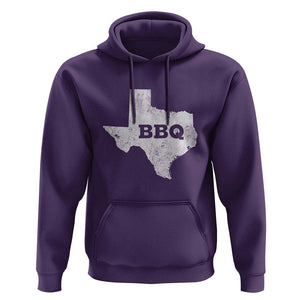 Vintage Retro Texas BBQ Hoodie State Pride Barbecue Graphic, Soft Cotton Tee, Classic Design TS01 Purple Print Your Wear