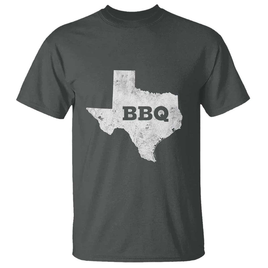Vintage Retro Texas BBQ T Shirt State Pride Barbecue Graphic, Soft Cotton Tee, Classic Design TS01 Dark Heather Print Your Wear