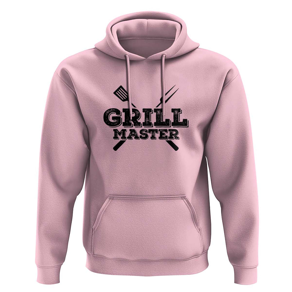 Grill Master BBQ Smoker Hoodie Barbecue Grilling Tee, Perfect for BBQ Enthusiasts, Comfortable Cotton TS01 Light Pink Print Your Wear