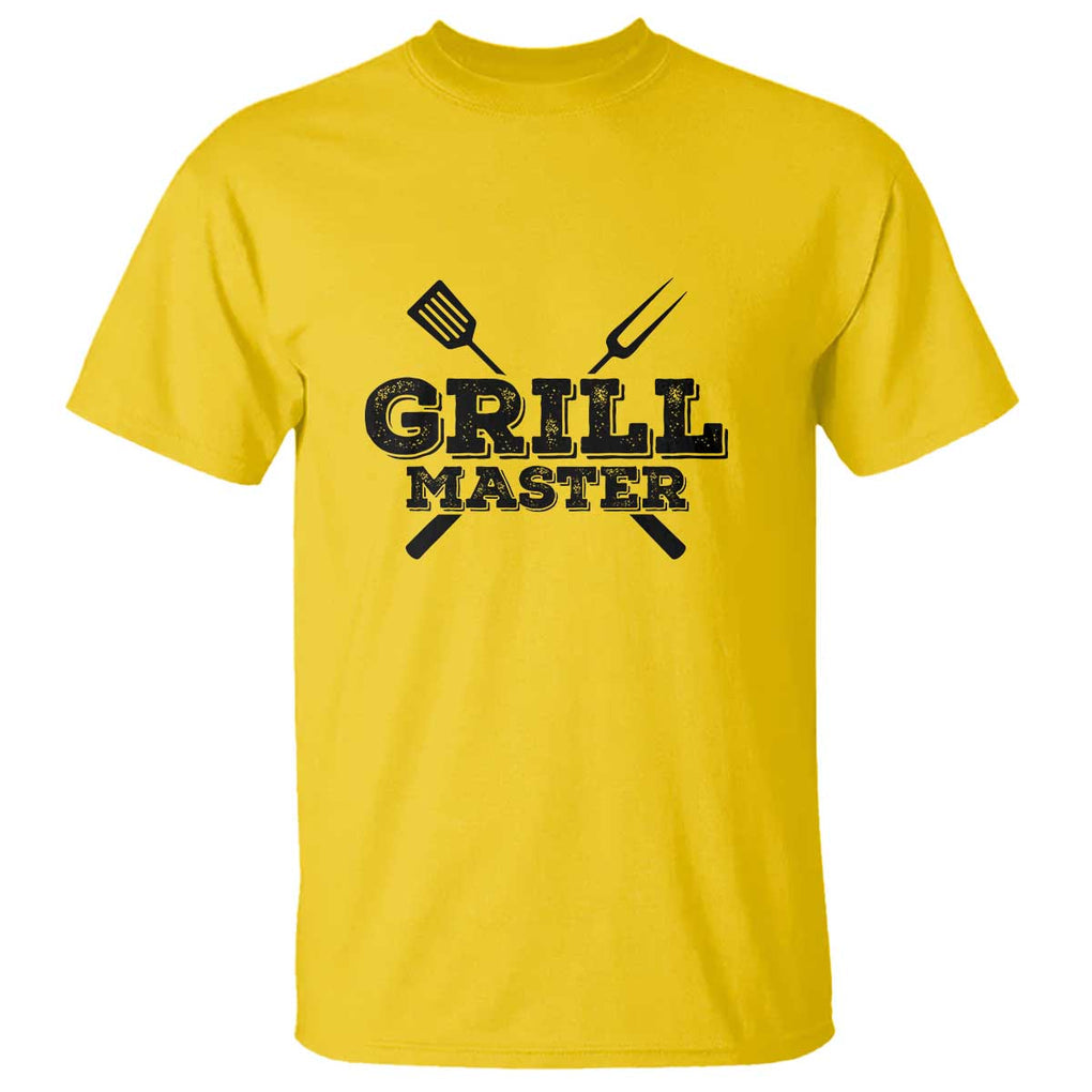 Grill Master BBQ Smoker T Shirt Barbecue Grilling Tee, Perfect for BBQ Enthusiasts, Comfortable Cotton TS01 Daisy Print Your Wear