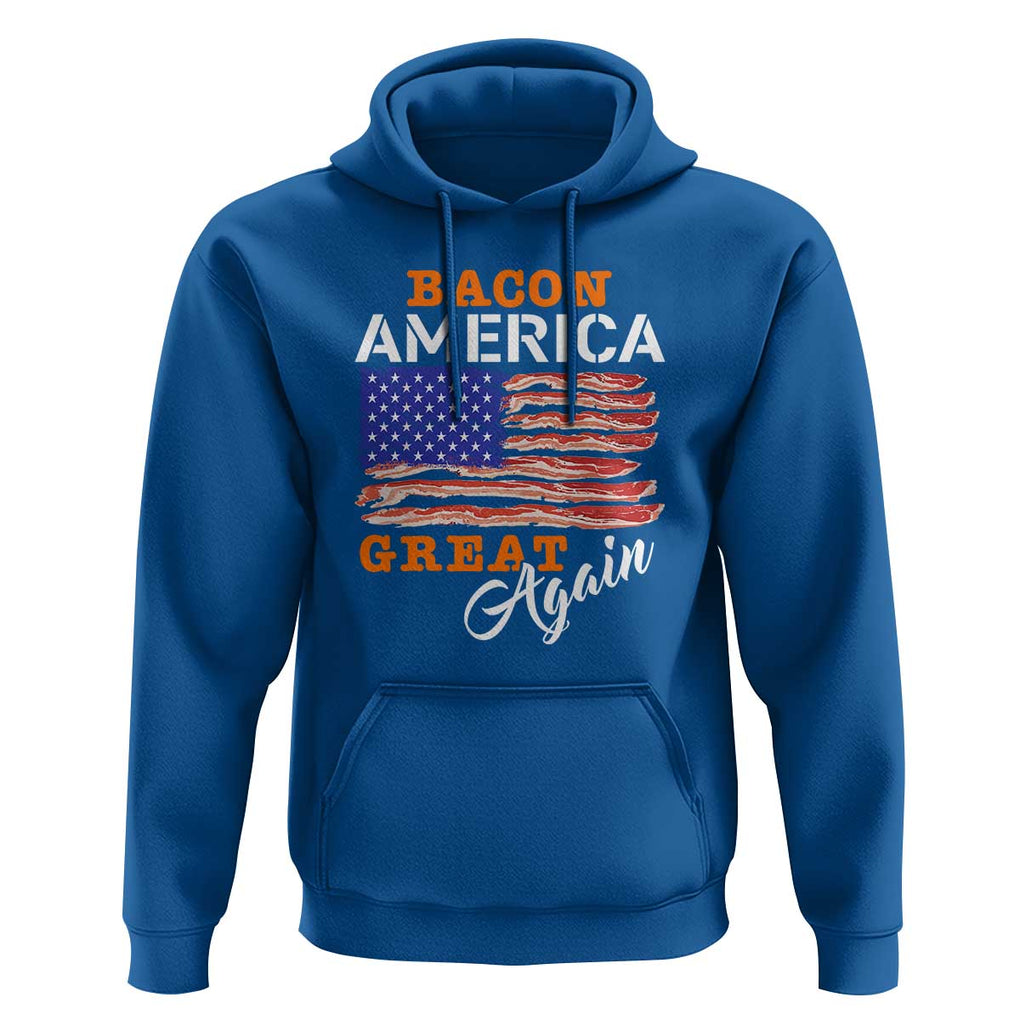 2024 BBQ Hoodie Bacon America Great AgainFunny Barbecue TS01 Royal Blue Print Your Wear