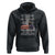 Two Defining Forces Have Ever Offered to Die for You - Military Veteran & Jesus Tribute Hoodie TS01 Black Print Your Wear