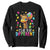 Autism Month Sweatshirt It's Ok To Be Different Cute Jigsaw Puzzle Balloon TS01 Black Printyourwear