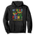 Autism Parents Hoodie My Son Fight Is My Fight Family Support Puzzle Ribbon TS01 Black Printyourwear