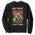 Autism Support Sweatshirt His Fight is My Fight Jigsaw Puzzle Boxing Gloves TS01 Black Printyourwear