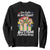 Autism Support Sweatshirt Her Fight is My Fight Together Puzzle Ribbon Raised Fists TS01 Black Printyourwear