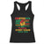 Juneteenth Racerback Tank Top Breaking Every Chain Since 1865 American Flag TS01 Black Print Your Wear