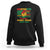 Juneteenth Sweatshirt Breaking Every Chain Since 1865 TS01 Black Printyourwear
