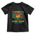 Juneteenth Toddler T Shirt Breaking Every Chain Since 1865 American Flag TS01 Black Print Your Wear