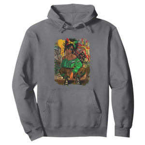 Black Heritage Hoodie For Melanin Black Women TS01 Charcoal Print Your Wear