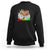 Queen Afro Sweatshirt Juneteenth 1865 TS01 Black Printyourwear