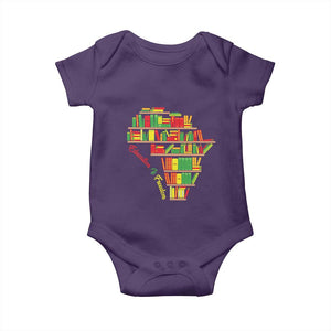 Education Is Freedom Baby Onesie African American History TS01 Purple Print Your Wear