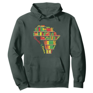 Juneteenth Hoodie Education Is Freedom TS01 Dark Forest Green Printyourwear