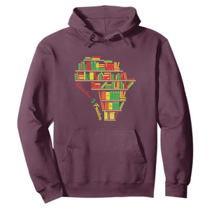 Juneteenth Hoodie Education Is Freedom TS01 Maroon Printyourwear