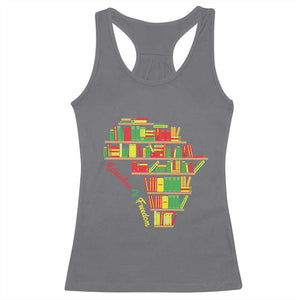 Education Is Freedom Racerback Tank Top African American History TS01 Charcoal Print Your Wear