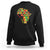 Juneteenth Sweatshirt Education Is Freedom TS01 Black Printyourwear