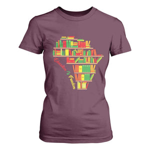 Education Is Freedom T Shirt For Women African American History TS01 Maroon Print Your Wear