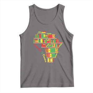 Education Is Freedom Tank Top African American History TS01 Deep Heather Print Your Wear