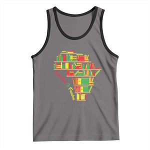 Education Is Freedom Tank Top African American History TS01 Deep Heather Black Print Your Wear