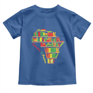 Education Is Freedom Toddler T Shirt African American History TS01 Royal Blue Print Your Wear