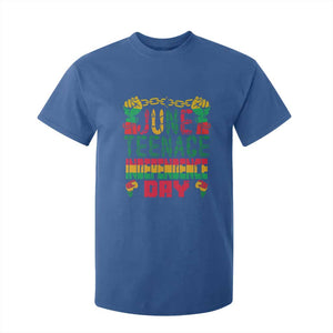 Juneteenth 1865 Independence Day T Shirt For Kid TS01 Royal Blue Print Your Wear