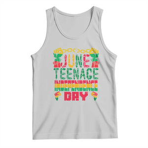 Juneteenth 1865 Independence Day Tank Top TS01 Ash Print Your Wear