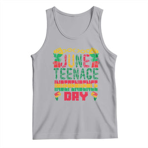 Juneteenth 1865 Independence Day Tank Top TS01 Athletic Heather Print Your Wear