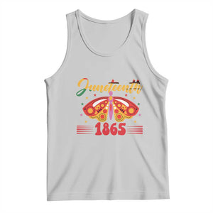 Juneteenth 1865 Butterfly Tank Top TS01 Ash Print Your Wear