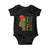 Juneteenth Since 1865 Baby Onesie My Ancestors Weren't Free TS01 Black Print Your Wear