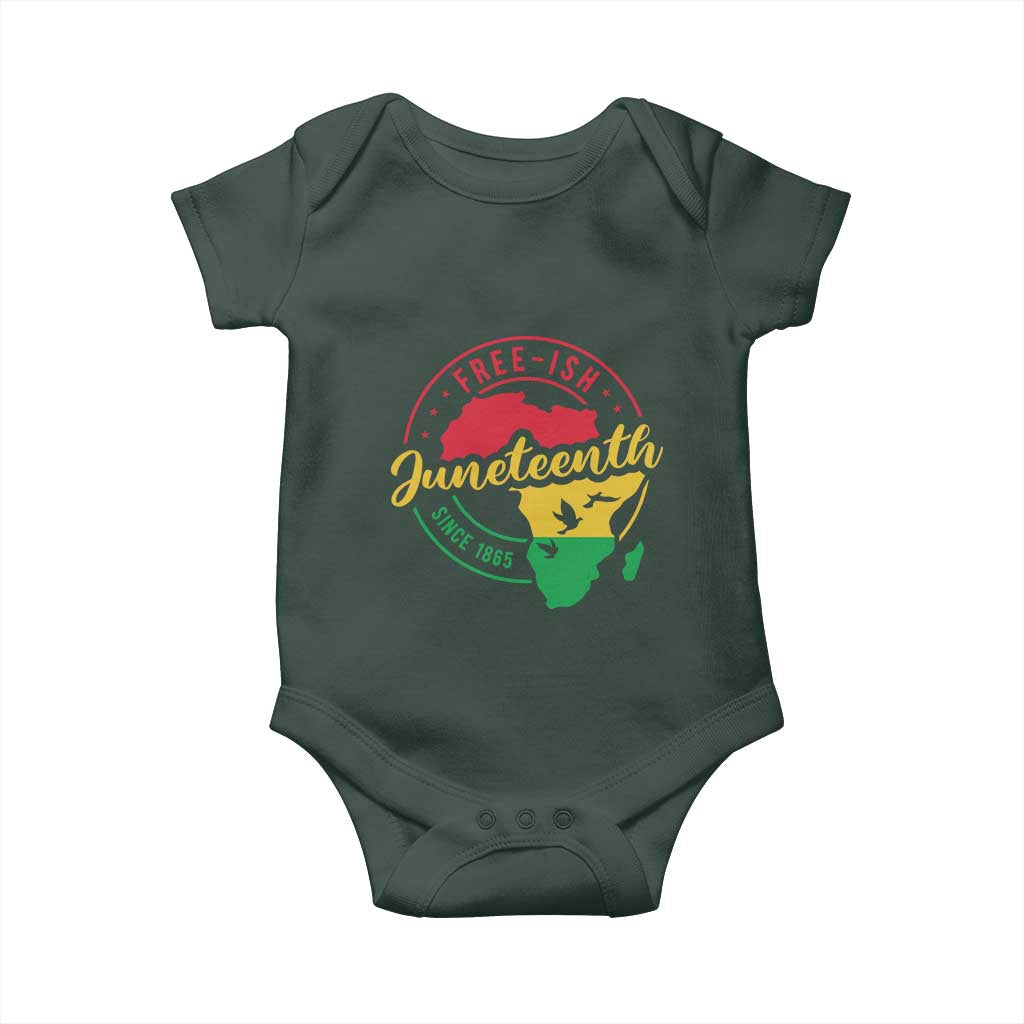 Free-ish Juneteenth Since 1865 Baby Onesie TS01 Print Your Wear