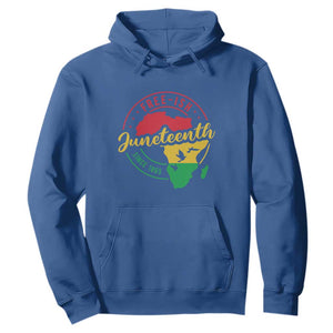Free-ish Juneteenth Since 1865 Hoodie TS01 Royal Blue Printyourwear