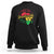 Free-ish Juneteenth Since 1865 Sweatshirt TS01 Black Printyourwear